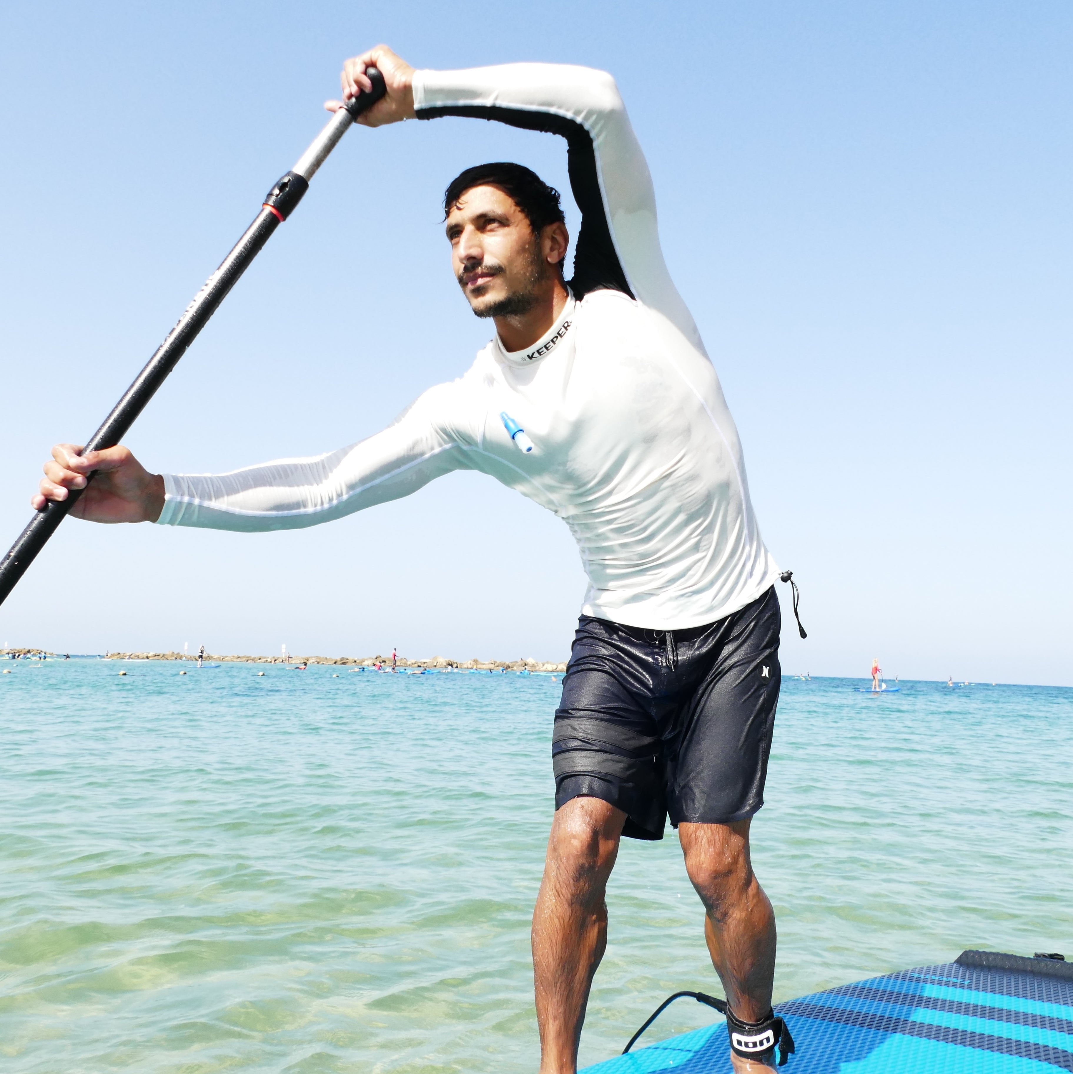 KEEPER water sports long sleeve rash guard ocean