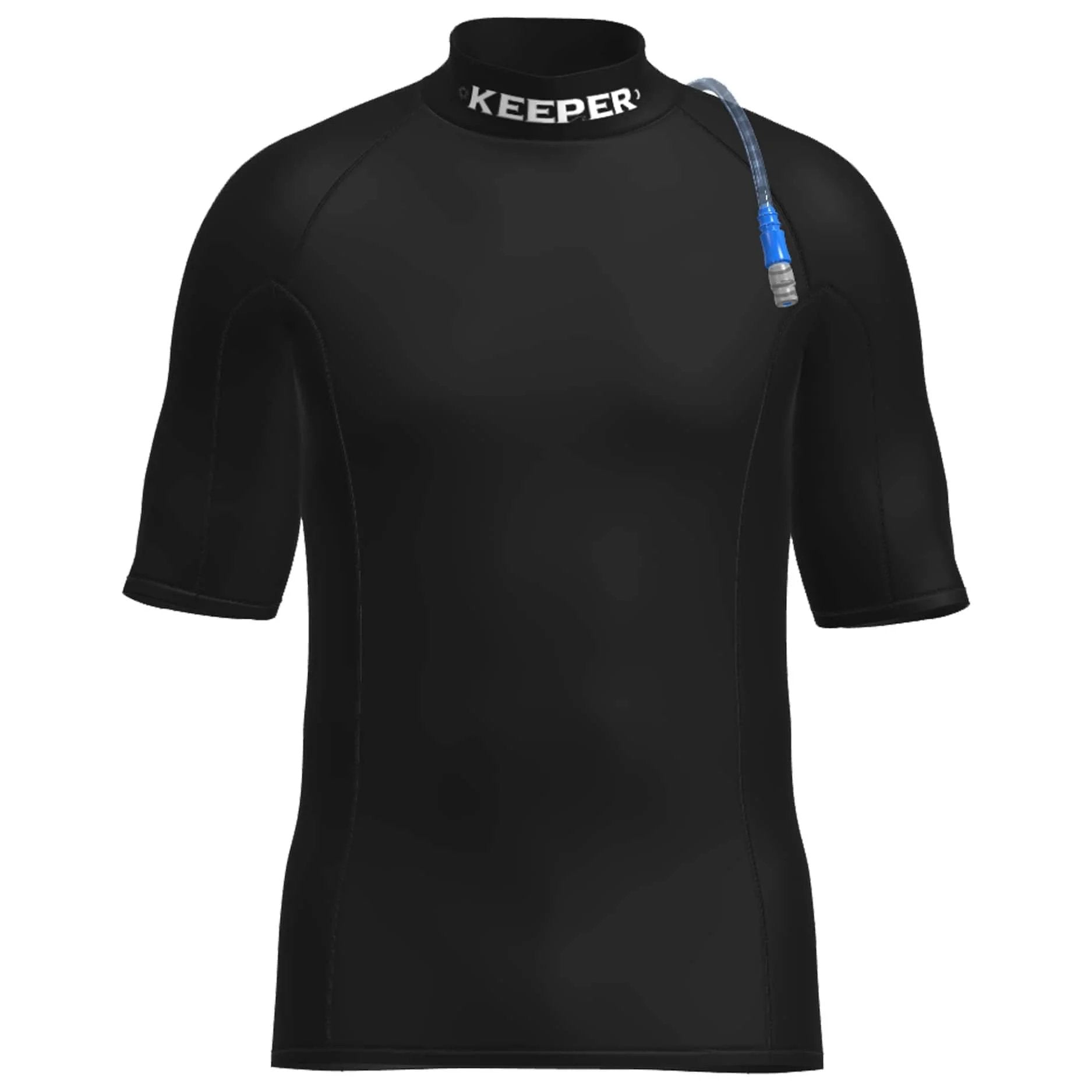 BODHI KEEPER short sleeve rash guard with built-in hydration system