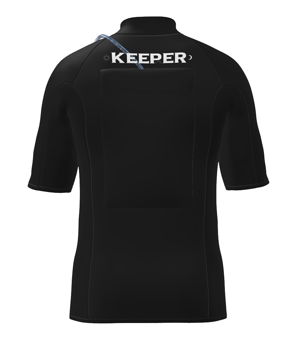 BODHI KEEPER rash guard UPF 50+ front view