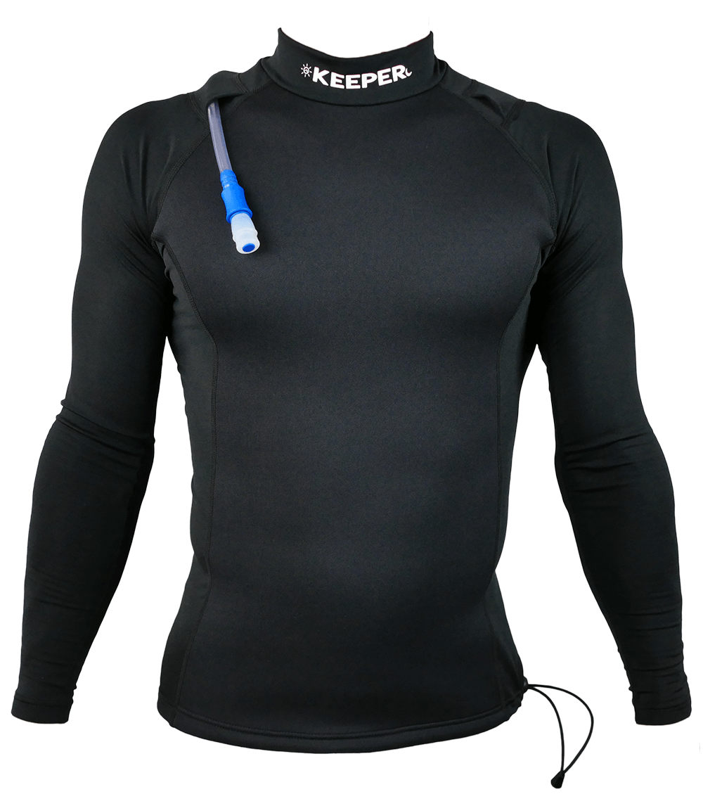 NEO KEEPER wetsuit with built-in hydration front view